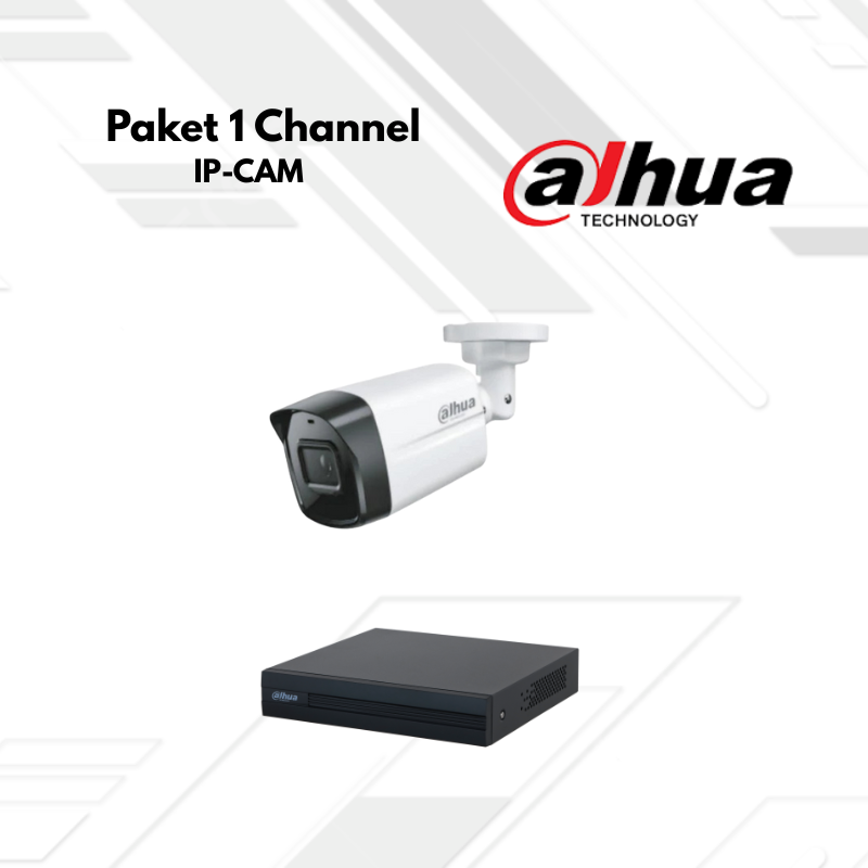 Paket CCTV Dahua IP Camera 1 Channel