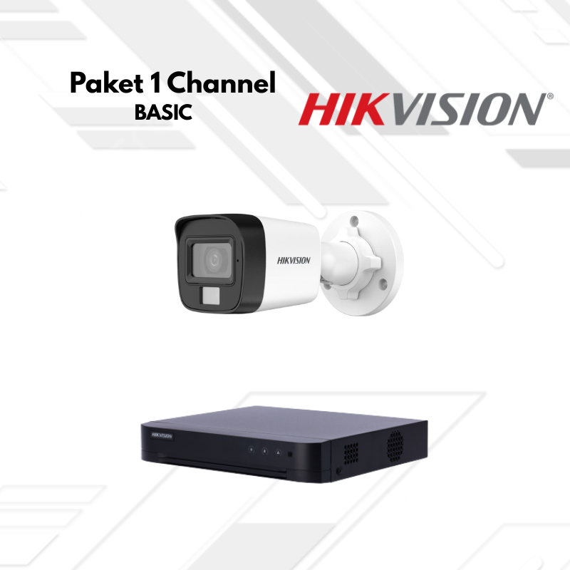 Paket CCTV HikVision Basic 1 Channel