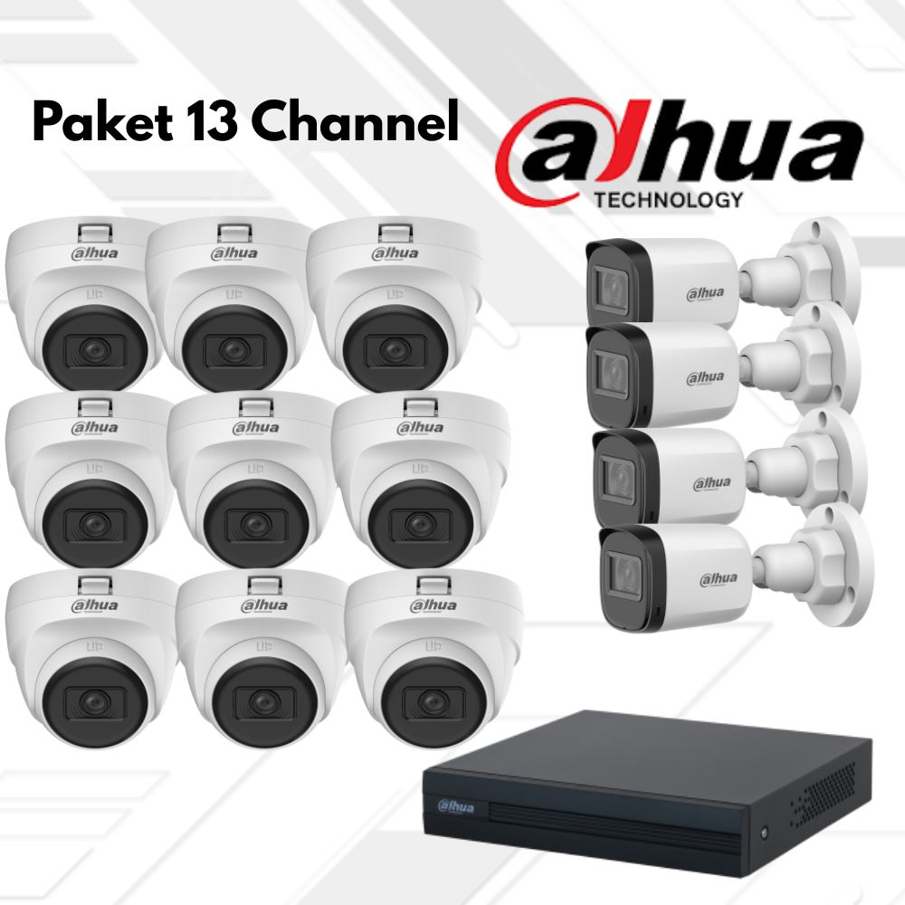Paket CCTV Dahua Basic 13 Channel