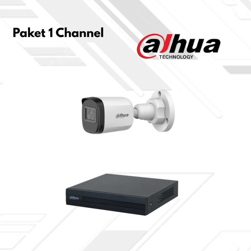 Paket CCTV Dahua Basic 1 Channel