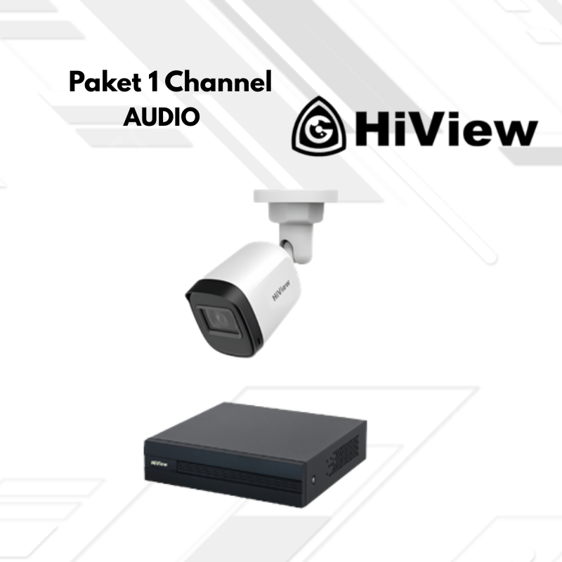 Paket CCTV HiView Audio 1 Channel