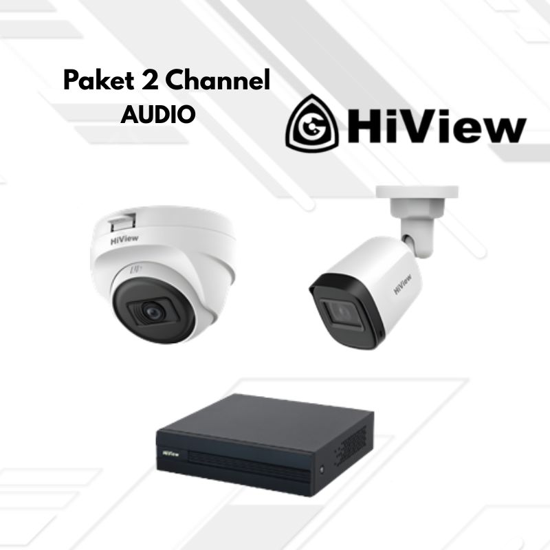 Paket CCTV HiView Audio 2 Channel